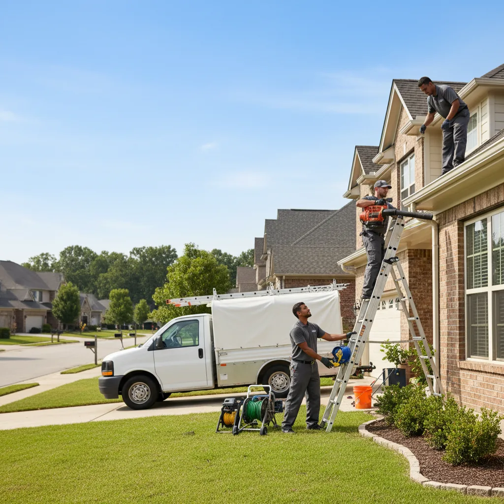Home Gutter Service in Thomasboro, IL near me